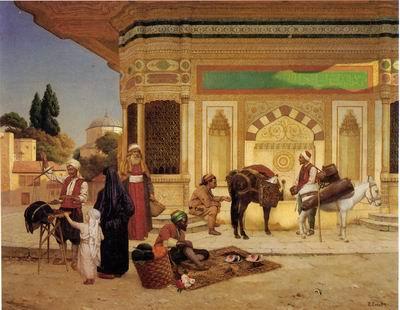 unknow artist Arab or Arabic people and life. Orientalism oil paintings 586 Sweden oil painting art